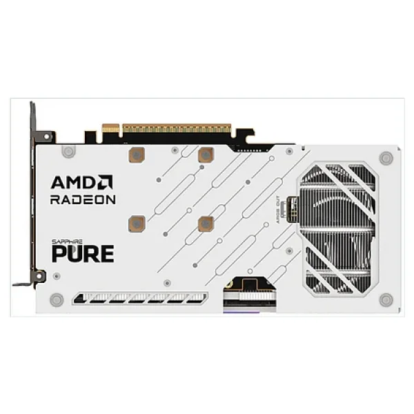 Sapphire RX 9060 Xt Pure 11350-02-20g 128 Bit Gddr6 16 GB Ekran Kartı - Görsel 5