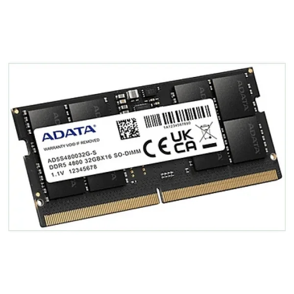 Adata Premier 32 GB 4800 MHz Cl40 Ad5s480032g-S DDR5 RAM - Görsel 2