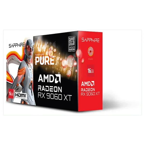 Sapphire RX 9060 Xt Pure 11350-02-20g 128 Bit Gddr6 16 GB Ekran Kartı - Görsel 7
