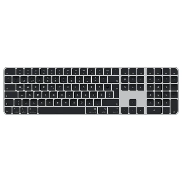 Apple Magic Keyboard Touch Id Sayısal Tuş Takımlı Mxk83tq/A Türkçe Q Kablosuz Klavye - Görsel 2