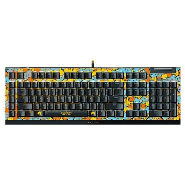 Razer Blackwidow V4 X Pokemon Edition RGB Green Switch Kablolu Mekanik Oyuncu Klavyesi - Görsel 7