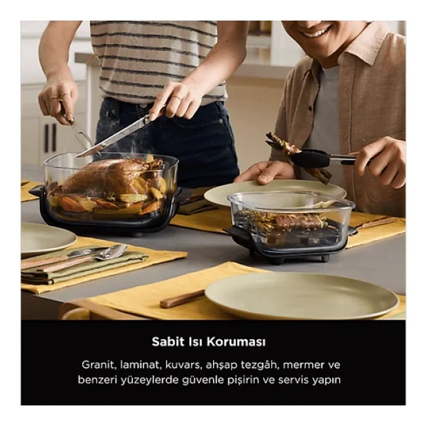 Ninja Crispi 4in1 Yeşil Yağsız Fritöz - Görsel 6