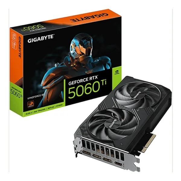 Gigabyte RTX 5060 Tı Windforce 8g Gv-N506twf2-8gd 128 Bit Gddr7 8 GB Ekran Kartı - Görsel 3