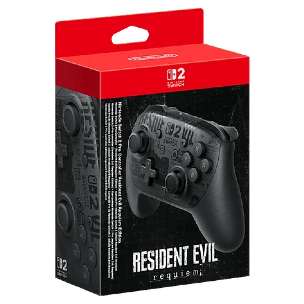 Nintendo Pro Controller Resident Evil Requiem Edition Kablosuz Switch 2 Oyun Kolu - Görsel 5