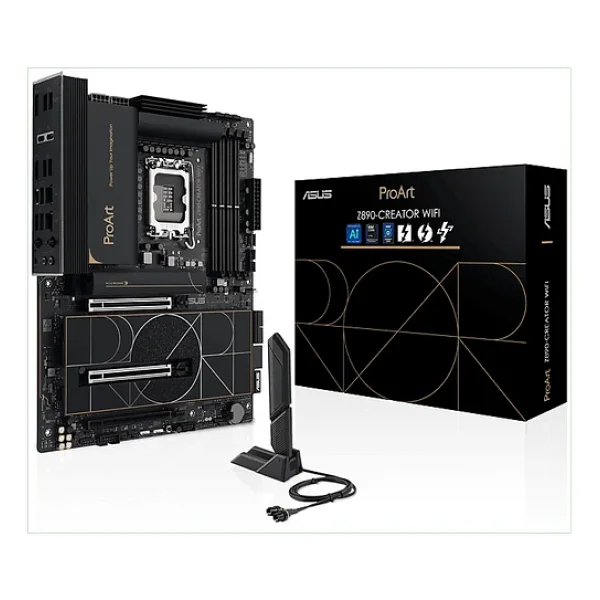 Asus ProArt Z890-Creator Wi-Fi Intel LGA1851 DDR5 ATX Anakart - Görsel 4