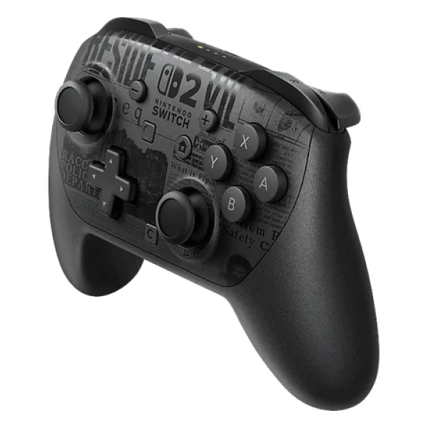 Nintendo Pro Controller Resident Evil Requiem Edition Kablosuz Switch 2 Oyun Kolu - Görsel 3