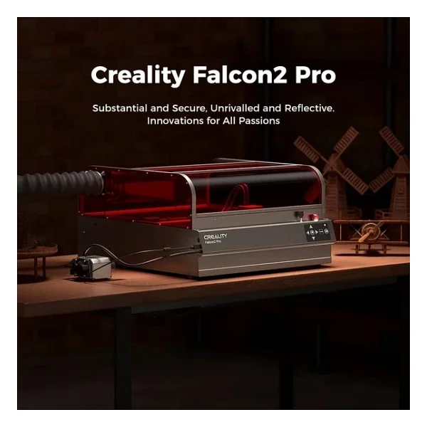 Creality Falcon 2 Pro 40 W Lazer Gravür Makinesi - Görsel 7