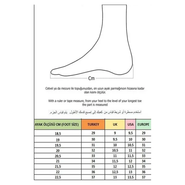 Muggo Colourful Çocuk Işıklı Patenli Tekerlekli Sneaker Spor Ayakkabı - Görsel 4