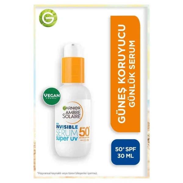 Garnier Invisible 30 Ml 50 Faktör Güneş Serumu - Görsel 3