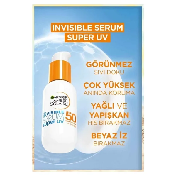 Garnier Invisible 30 Ml 50 Faktör Güneş Serumu - Görsel 4