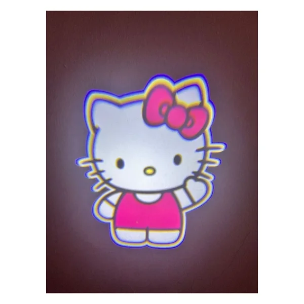 MKY Store Hello Kitty Kapı Altı LED Aydınlatma Araç Logolu - Görsel 2