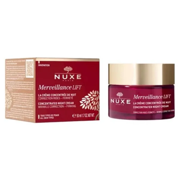 Nuxe Merveillance Lift Concentrated Night Cream 50 Ml Gece Bakım Kremi - Görsel 3