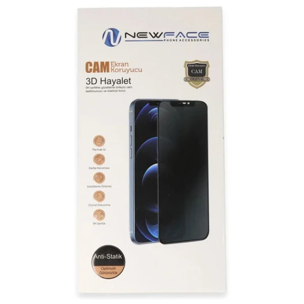 Samsung Galaxy A35 5g 3d Antistatik Hayalet Cam Ekran Koruyucu - Görsel 5