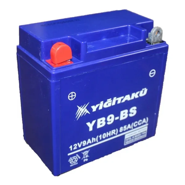 Yiğit Akü Yb9-Bs 12 V 9 Ah Motosiklet Aküsü - Görsel 4