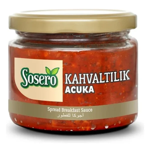 Sosero Acuka-Mexicano Salsa Ve Napoliten Sos 3 Lü Set - Görsel 4