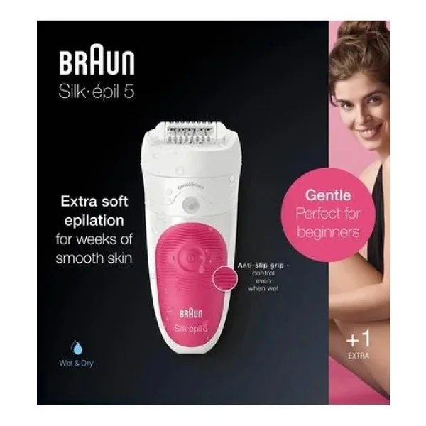 Braun Silk-Epil 5 5/500 Sensosmart Islak Kuru Epilatör - Görsel 5