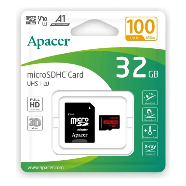 Apacer Ap32gmcsh10ub-R Class 10 Uhs-I U1 A1 V10 32 GB Micro Sd Kart - Görsel 3