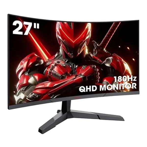 Koorui 27E6QCA 27" 1 ms 2K Curved 180 Hz Oyuncu Monitörü - Görsel 4