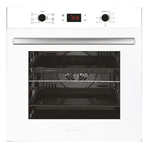 Alveus Beyaz Cam Ankastre Set (Mfa 627 Wh + Kls 670 Wh + Mod 3000) - Görsel 3