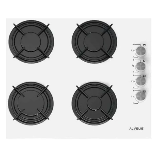 Alveus Beyaz Cam Ankastre Set (Mfa 627 Wh + Kls 670 Wh + Mod 3000) - Görsel 4