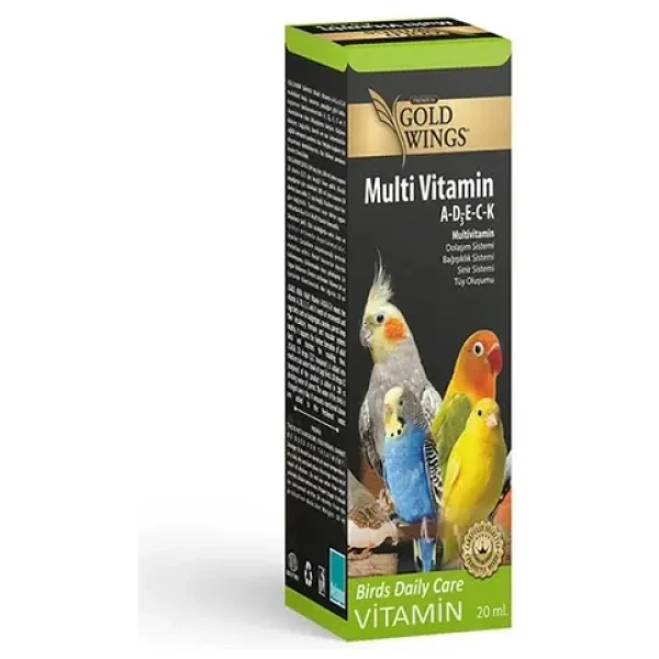 Gold Wings Premium Multivitamin 20 Ml Tüy Oluşumunu Destekleyici Sıvı - Görsel 9
