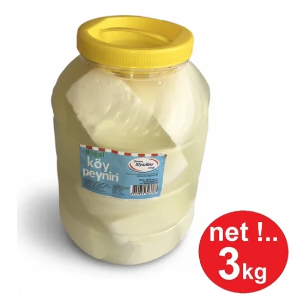 Niyazibey Çiftliği Doğal Salamura Köy Peyniri 3 Kg - Görsel 5