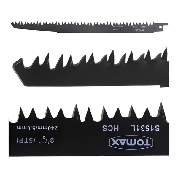 Tomax Tilki Kuyruğu Testere Bıçağı Ahşap 240 Mm - Görsel 7