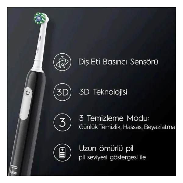 Oral-B Pro Series 1 2'li Şarjlı Diş Fırçası - Görsel 2