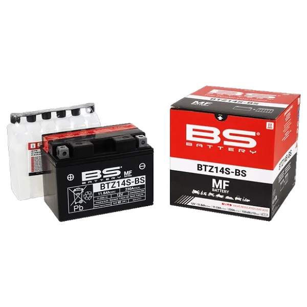 Bs Btz14s-Bs Mf 12 V 11.8 Ah 230 A En Motosiklet Aküsü - Görsel 5