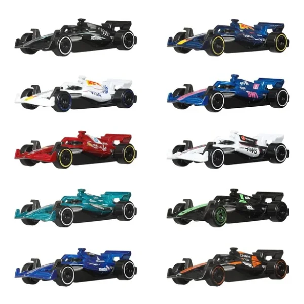 Hot Wheels Formula 1 2025 10'lu Araba Seti Jmm24 - Görsel 3