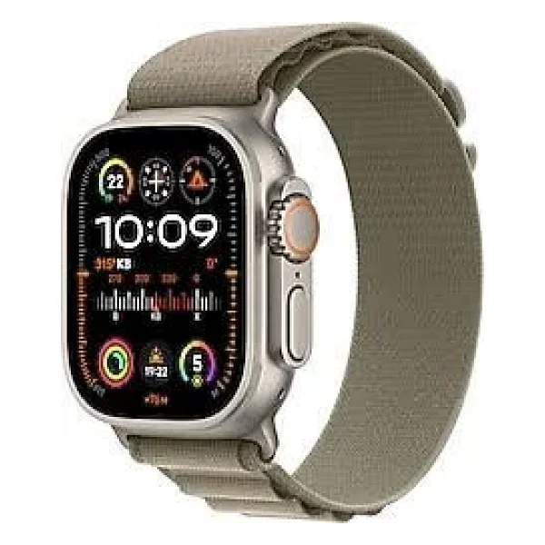 Apple Watch Ultra 2 GPS + Cellular 49mm Natürel Titanyum Kasa Akıllı Saat - Görsel 3