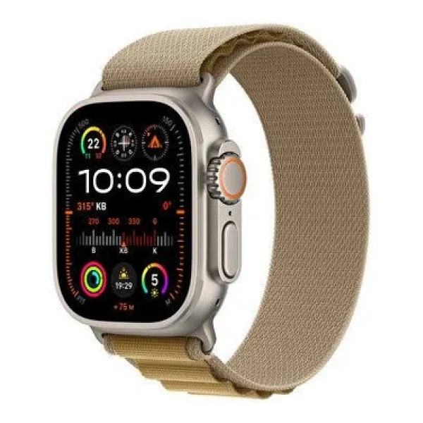 Apple Watch Ultra 2 GPS + Cellular 49mm Natürel Titanyum Kasa Akıllı Saat - Görsel 4