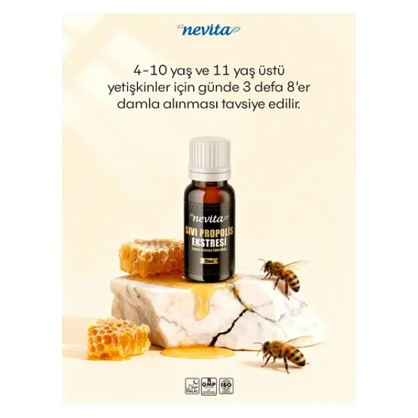 Eznevita Propolis Damla 20 Ml - Görsel 5