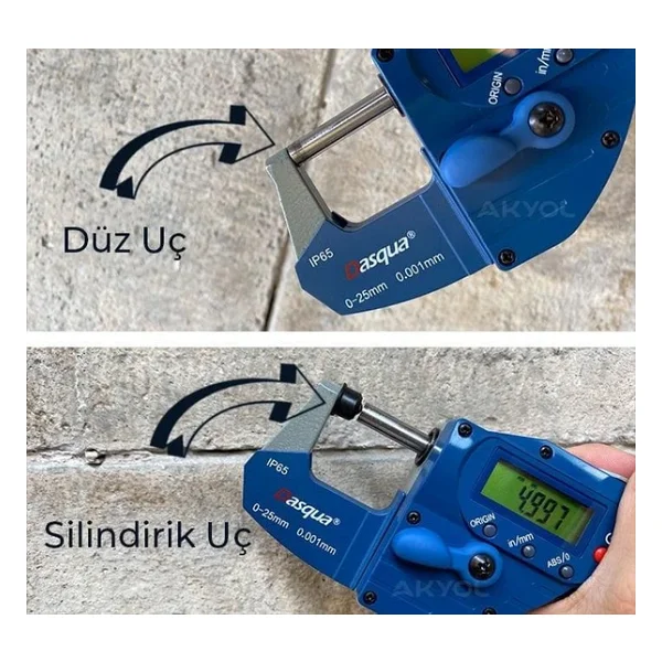 Dasqua 4220-2105 Mikrometre - Görsel 6