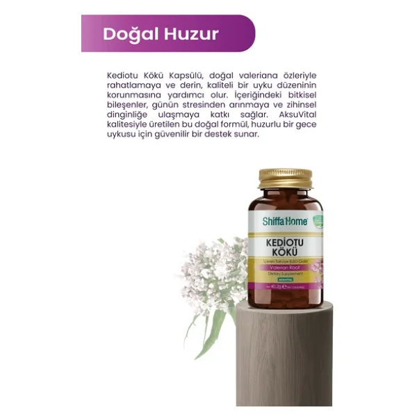 Shiffa Home Kediotu Kökü 60 Kapsül - Görsel 6