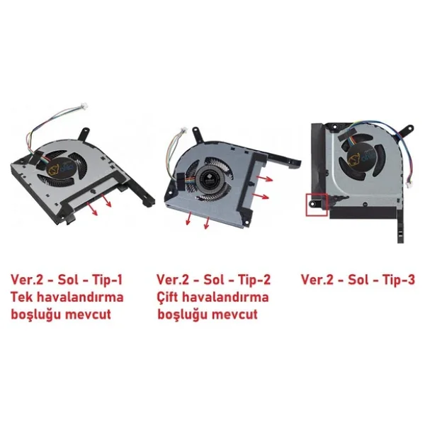 Dfs5k12114262h Fmc9, 13nr00s0m12011, Dq5d577k001 Fanı Sol Ver.2 - Görsel 3