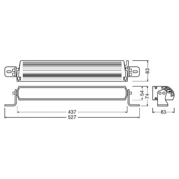 Osram Off-Road LED Lamba Lightbar Fx500 Gen2 Leddl131-Sp Sm - Görsel 2