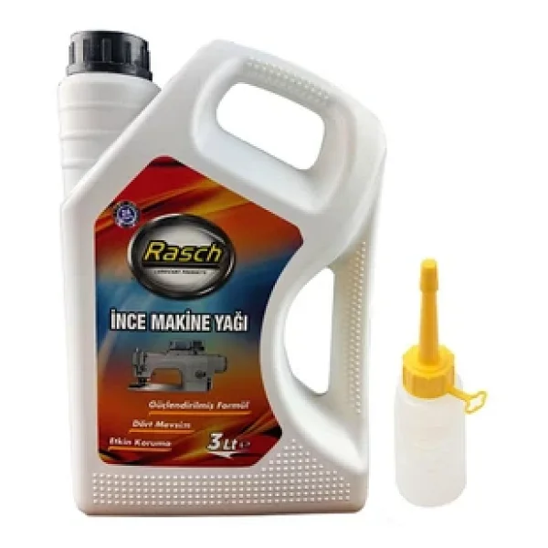 Rasch Sanayi Dikiş Makinesi Yağı 3lt - Görsel 3