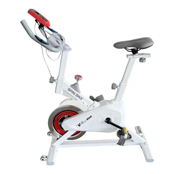 Vfit Sb100 Pro Beyaz Spin Bike Elden Nabız Ölçer Direnci Ayarlanabilir - Görsel 3