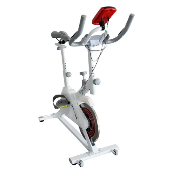 Vfit Sb100 Pro Beyaz Spin Bike Elden Nabız Ölçer Direnci Ayarlanabilir - Görsel 6