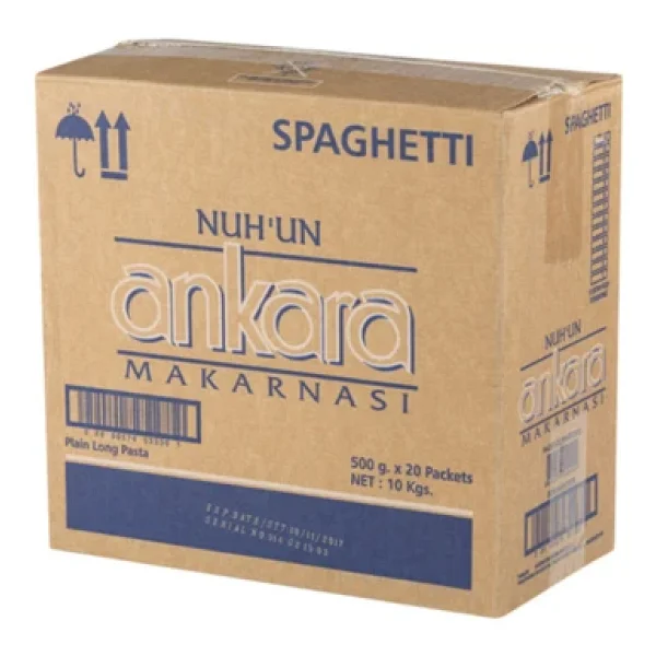Nuh'un Ankara Spaghetti Makarna 500 Gr 20'li - Görsel 3