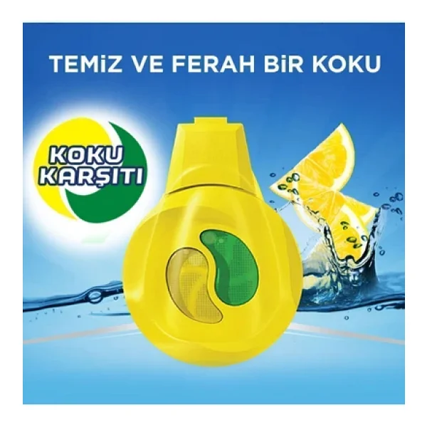 Finish Deo Bulaşık Makinesi Kokusu Limon Ferahlığı 50 Yıkama - Görsel 3