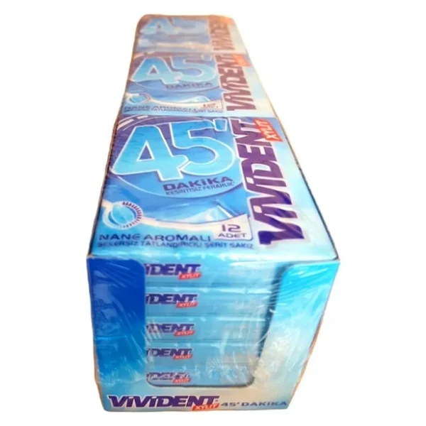 Vivident Storming 45 Dakika Nane Aromalı Sakız 33 G - Görsel 3