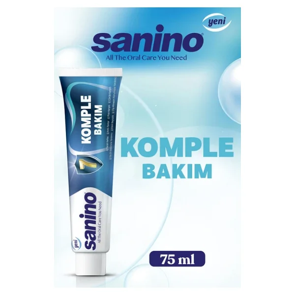 Sanino Komple Bakım 75 Ml 6 Adet Diş Macunu - Görsel 6