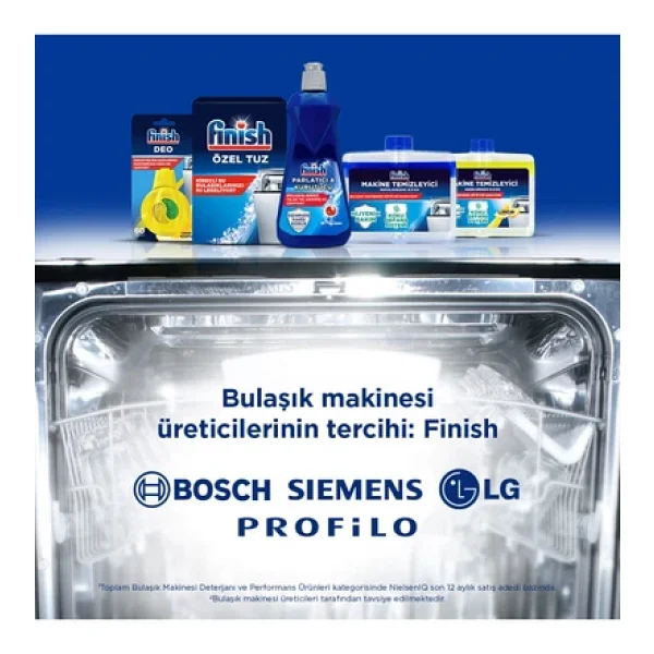 Finish Deo Bulaşık Makinesi Kokusu Limon Ferahlığı 50 Yıkama - Görsel 6