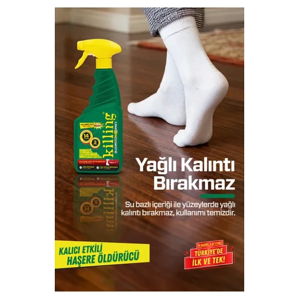Max Sprey 2'li Eko Set - Böcek İlacı 14 Haşereye Etkili, Karınca 3 Ay Kalıcı 2x500ml - Görsel 8