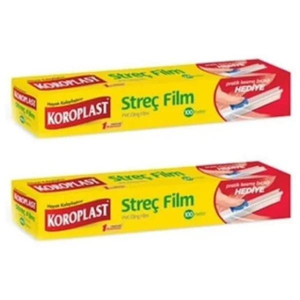 Koroplast Streç Film 100 Mt X 2 Adet - Görsel 4