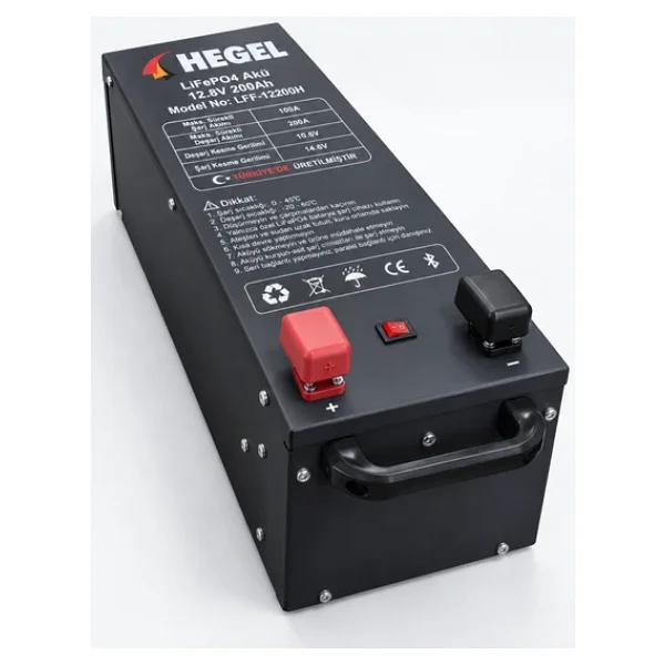 Hegel Lityum Akü 200ah Lifepo4 12.8v 2560wh - Görsel 7