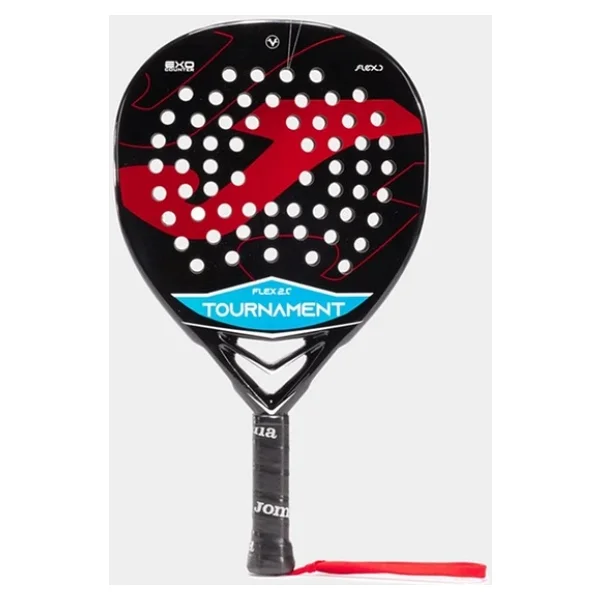 Joma Padel Tournament Flex, Siyah Kırmızı - Görsel 2