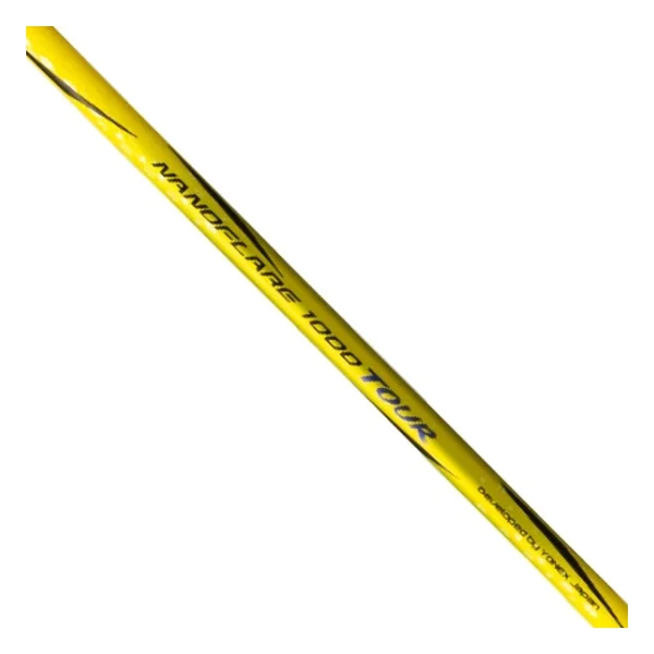Yonex Nanoflare 1000 Tour (Kordajlı) 4u (Ort. 83g) G5 Badminton Raketi - Sarı - Görsel 6